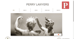 Desktop Screenshot of perrylawyers.com.au